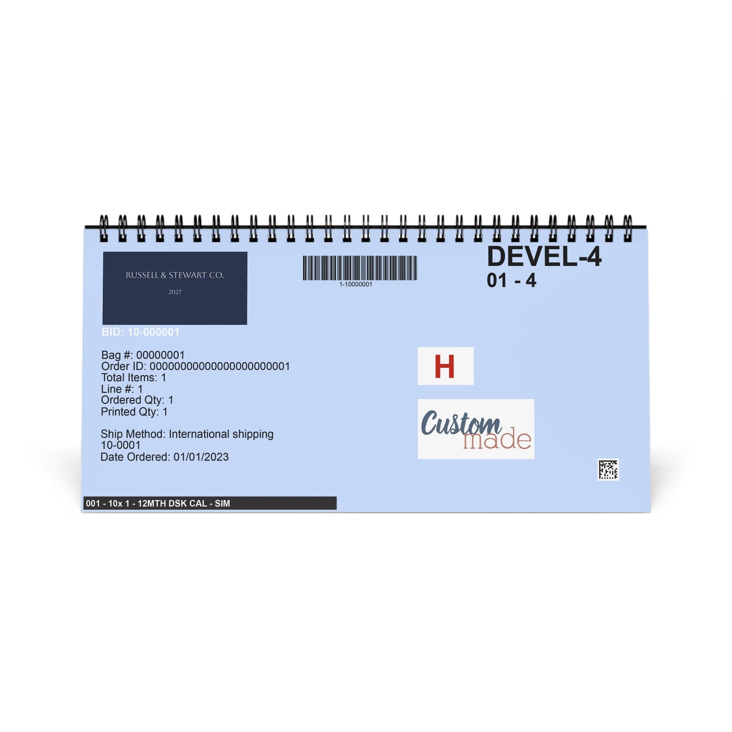 The Desk Calendar
